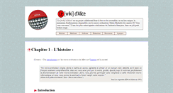 Desktop Screenshot of alice.system-cfg.com